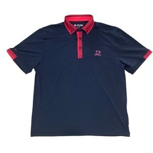 G Mac Men’s Golf Polo XL Navy Blue